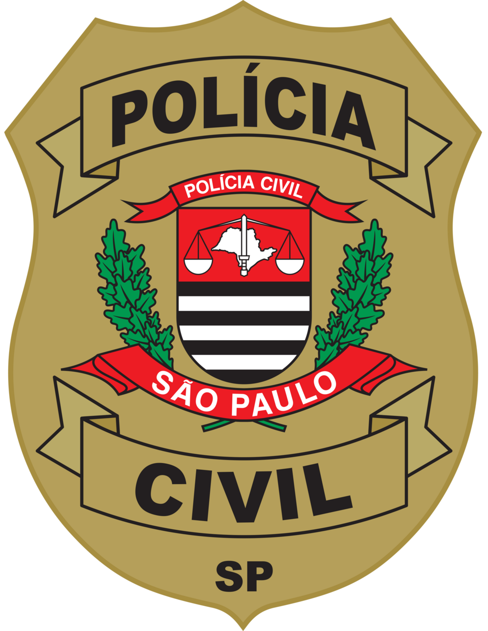 Brasão Polícia Civil de São Paulo