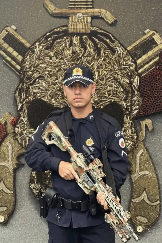 Aluno aprovado da Polícia Militar