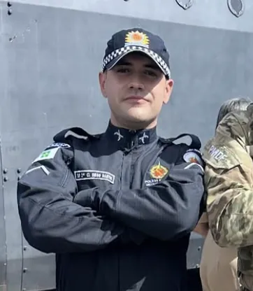 Aluno aprovado da Polícia Militar